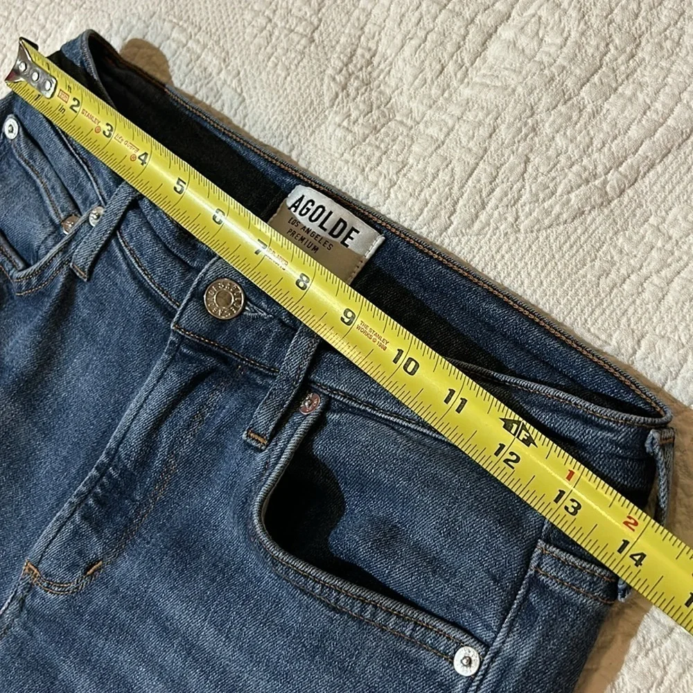 Agolde skinny high/mid rise denim. 27 - Picture 5 of 13